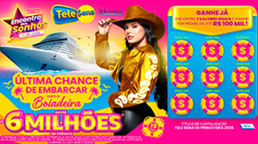 Tele Sena de Primavera 2025: confira o segundo sorteio, com quase R$ 6 milhões em prêmios