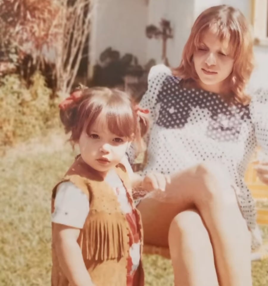 Com as fotos de seu convívio com Daniella, está a legenda: Você nasce em mim todos os dias. Muita gente se emocionou e deixou comentários. 