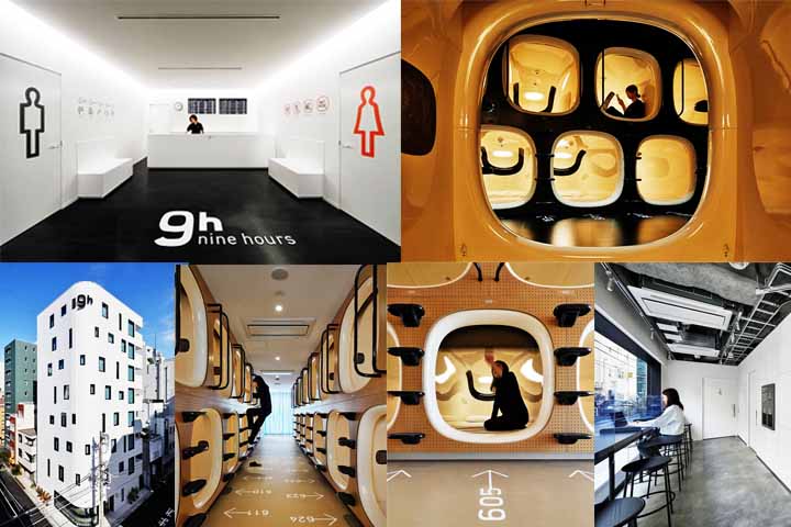 Um exemplo são os hotéis-cápsula, uma forma de hospedagem compacta e mais barata, e que ganhou popularidade global. 
