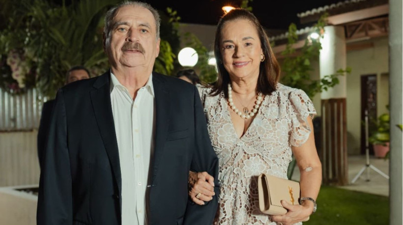 Ex-prefeito Tomás Figueiredo e esposa, ex-deputada Cândida Figueiredo