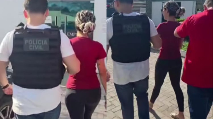 A mulher de 32 anos foi presa por suspeita de Abandono Qualificado de Incapaz