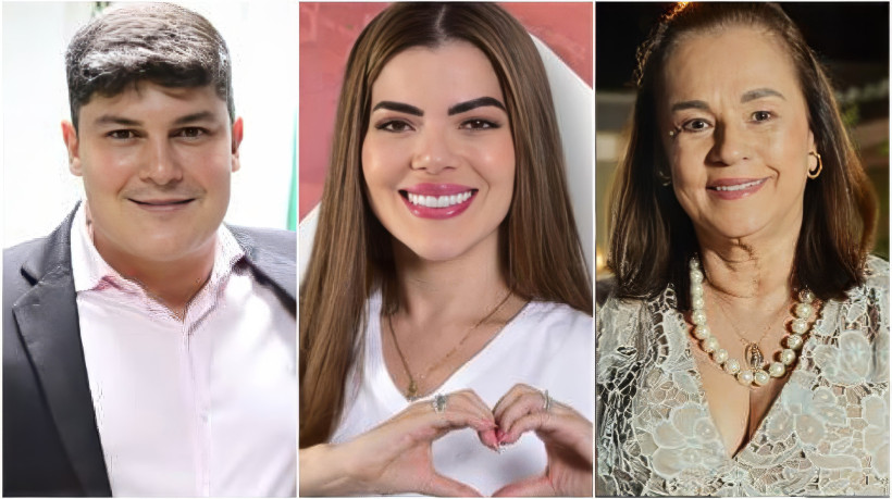 Joel Barroso, Lígia Protásio e Cândida Figueiredo são pré-candidatos em Santa Quitéria