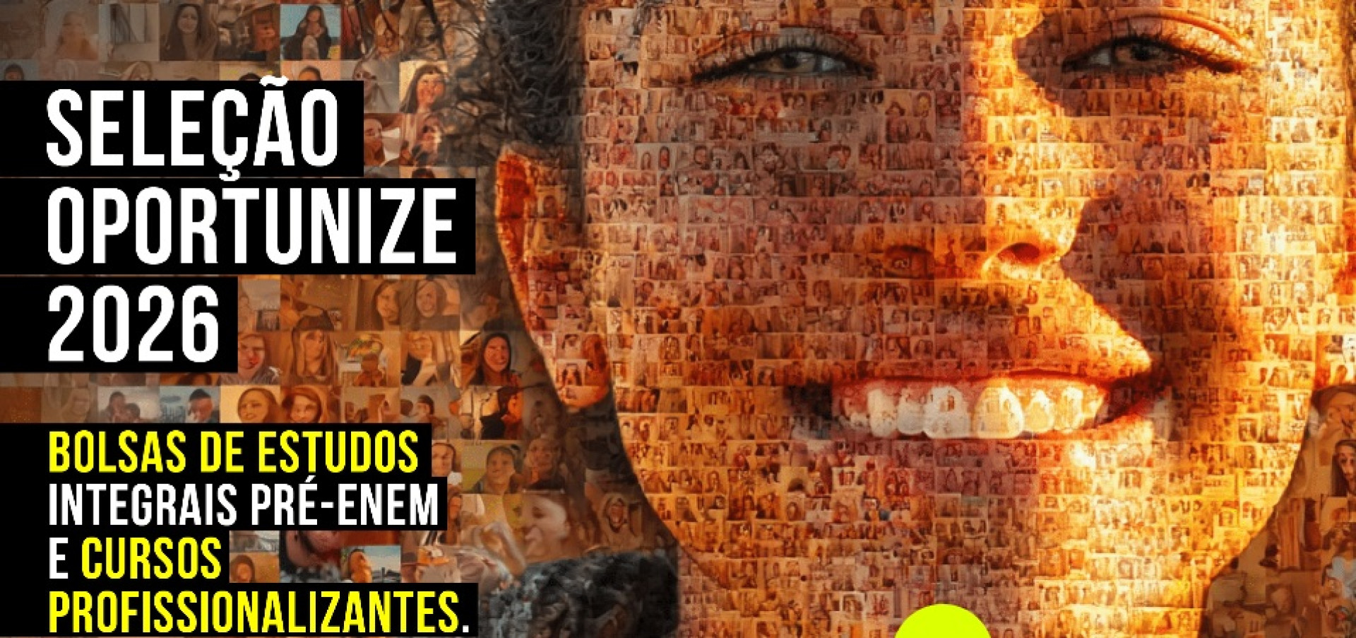 Associa&ccedil;&atilde;o Oportunize est&aacute; com inscri&ccedil;&otilde;es abertas para bolsas de estudo em 2026