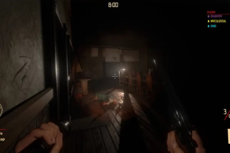 "Midnight Murder Club" é um multiplayer online que coloca seis jogadores em uma mansão completamente escura