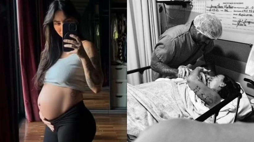 Clara Maia perde filho gêmeo em parto prematuro.