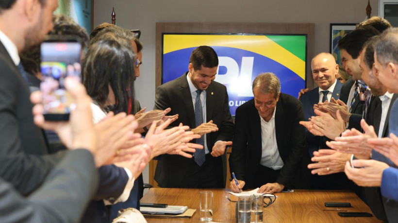 ￼POSSE de André Fernandes como presidente do PL Ceará