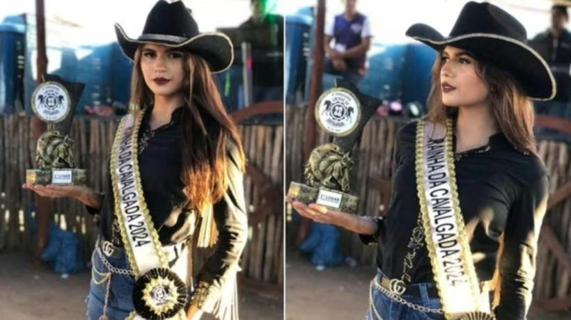 No sábado, 20, um cortejo foi realizado durante o velório de Gabrielly como última homenagem à adolescente