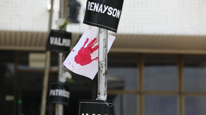 Quinto julgamento da Chacina do Curió acontece no Fórum Clóvis Beviláqua, em Fortaleza