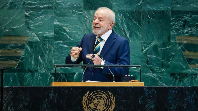 Lula em seu discurso à ONU.