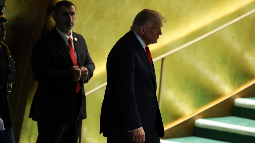 Donald Trump, presidente dos EUA, chega para discursar em Assembleia Geral da ONU