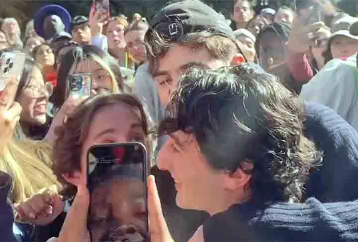 O evento do astro de Hollywood, em outubro de 2024, gerou tanto alarde que o próprio ator apareceu por lá, surpreendendo a todos.