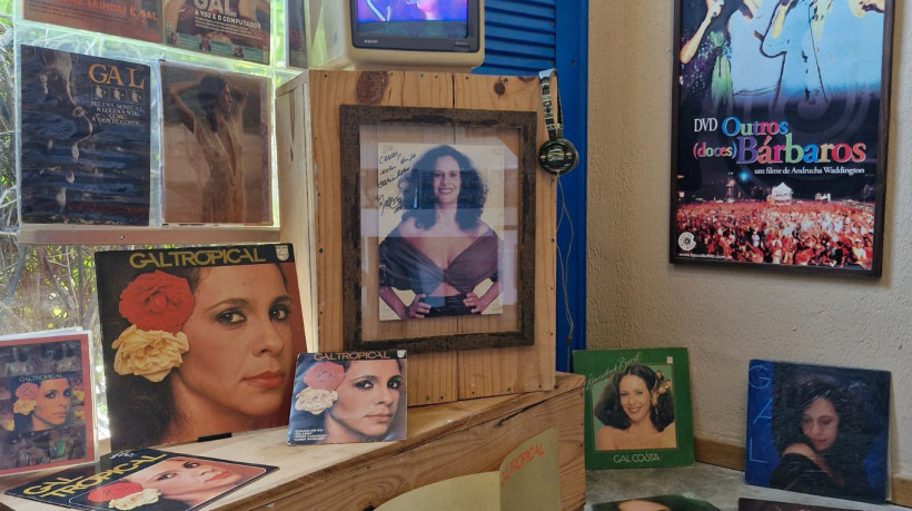 Homenagem aos 80 anos de Gal Costa ocupa o Bruta Flor com exposição e atividades especiais