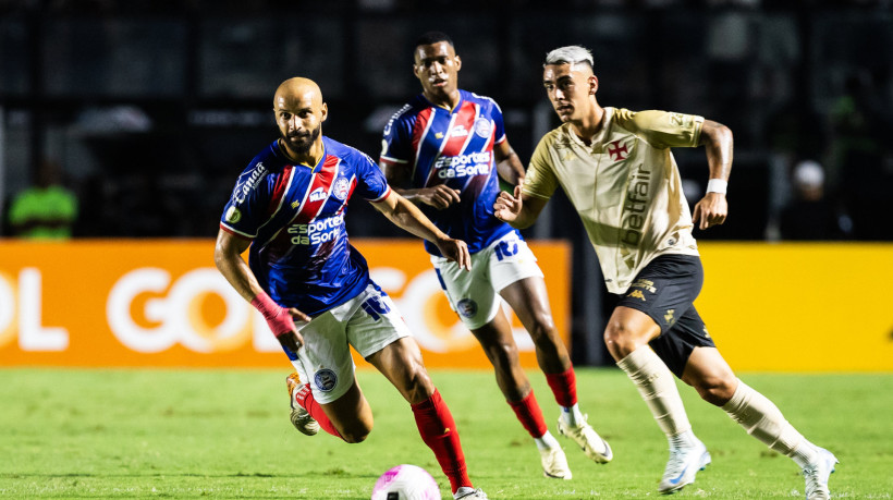 O Vasco vai enfrentar o Bahia hoje, 24, pelo Brasileirão. 