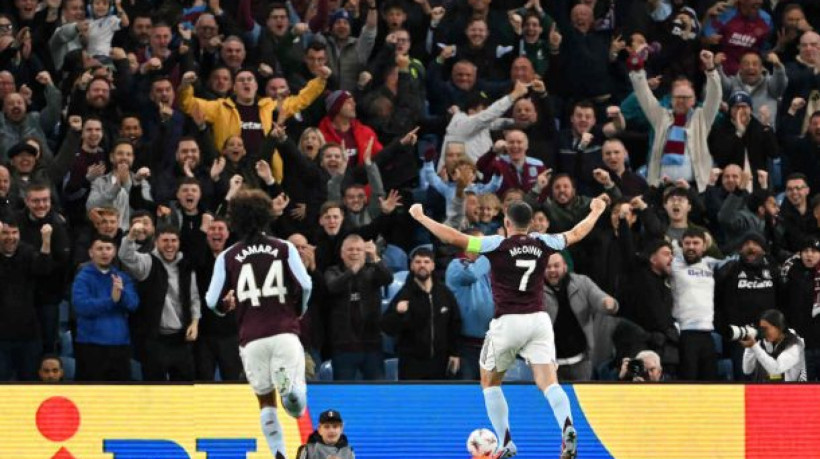 Villains conquistam, assim, seu primeiro triunfo na temporada 2025/26; McGinn marca o gol único do duelo, disputado no Villa Park