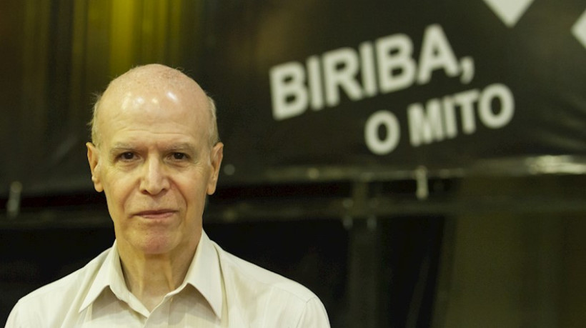 Ubiraci Rodrigues da Costa, o Biriba, em homenagem feita pela Confederação Brasileira de Tênis de Mesa