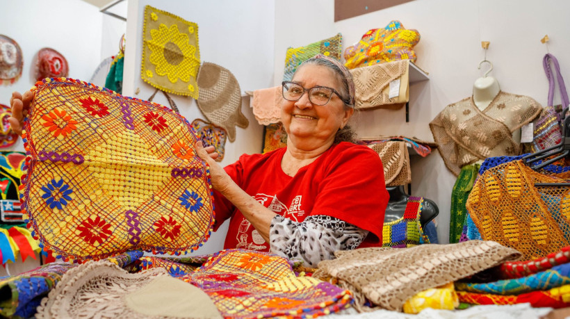 A renda carrega em si técnicas milenares 
