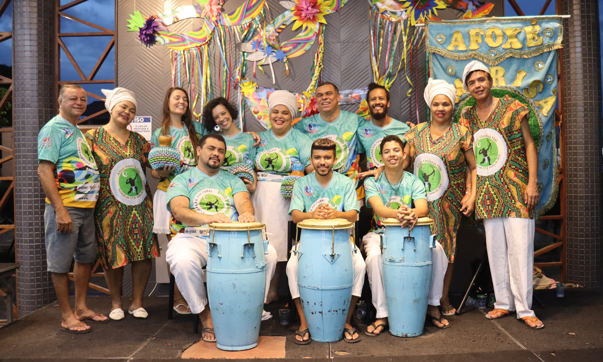  O Afox&eacute; Om&otilde;ris&agrave; Od&egrave; com o projeto Encanto dos Orix&aacute;s &ndash; Batuques do Om&otilde;ris&agrave; 