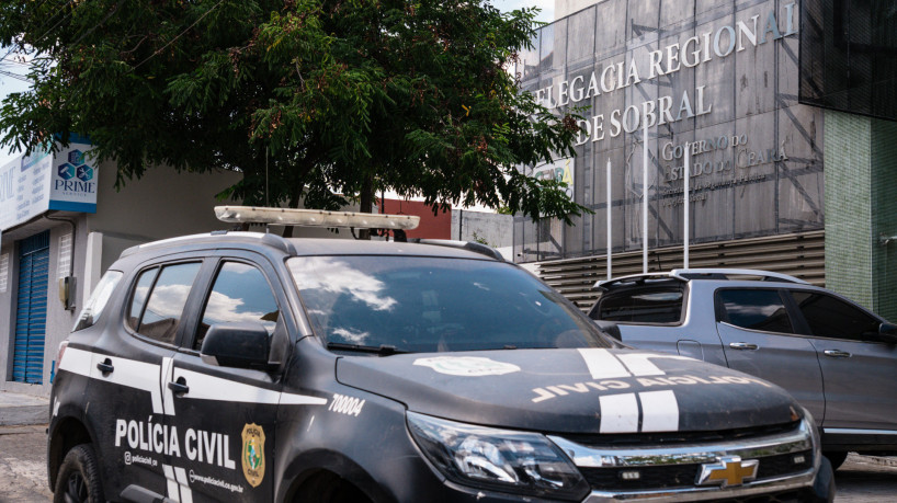  Fachada da Delegacia Regional de Sobral. Imagem meramente ilustrativa 