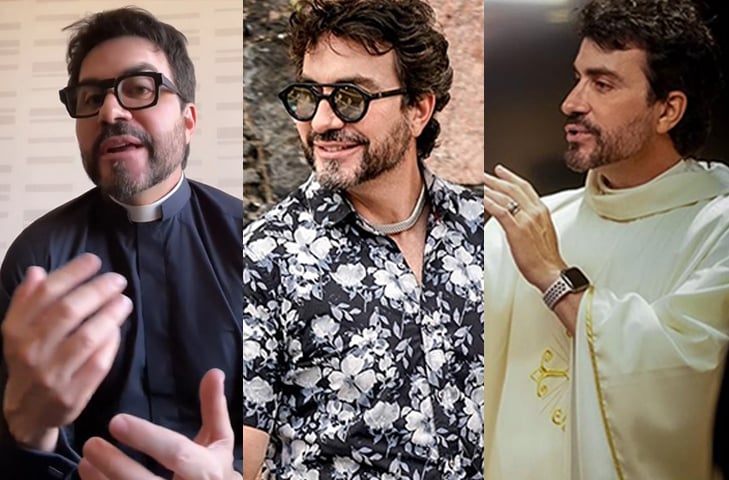 Ele é o caçula dos oito filhos do pedreiro Dorinato Bias Silva e da dona de casa Ana Maria de Melo Silva. Fábio de Mello é graduado em Filosofia e Teologia, pós-graduado em Educação e mestre em Teologia Sistemática.
