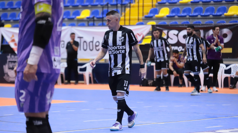 Experiente Rafinha é um dos destaques do Ceará Futsal