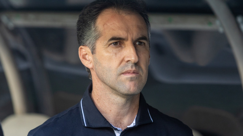 Técnico Léo Condé no jogo Ceará x Juventude, no Castelão, pelo Campeonato Brasileiro Série A 2025