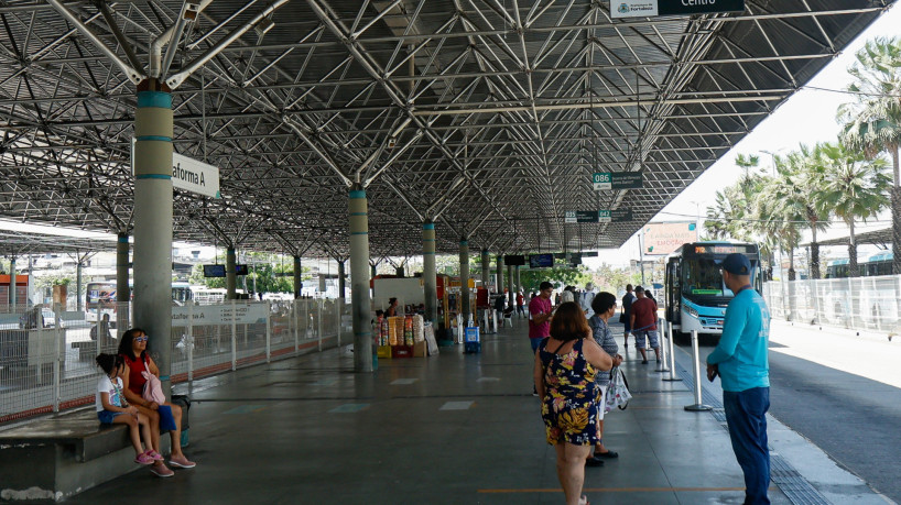 FORTALEZA, CEARÁ,  BRASIL- 29.09.2025: 25 linhas de ônibus são suspensas em Fortaleza. (Daniel Galber/Especial para O POVO)