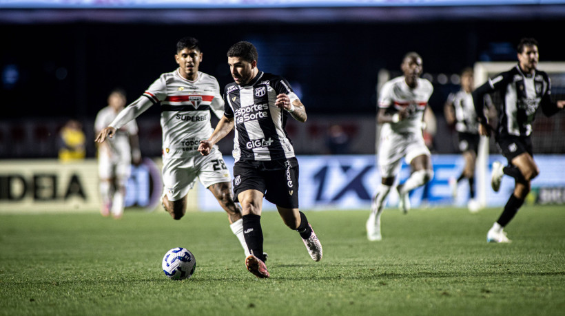 O Ceará enfrentou o São Paulo no Morumbi, pelo Brasileirão. 