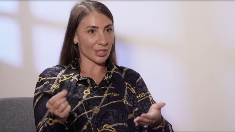 Marina Lacerda durante sua participação no 