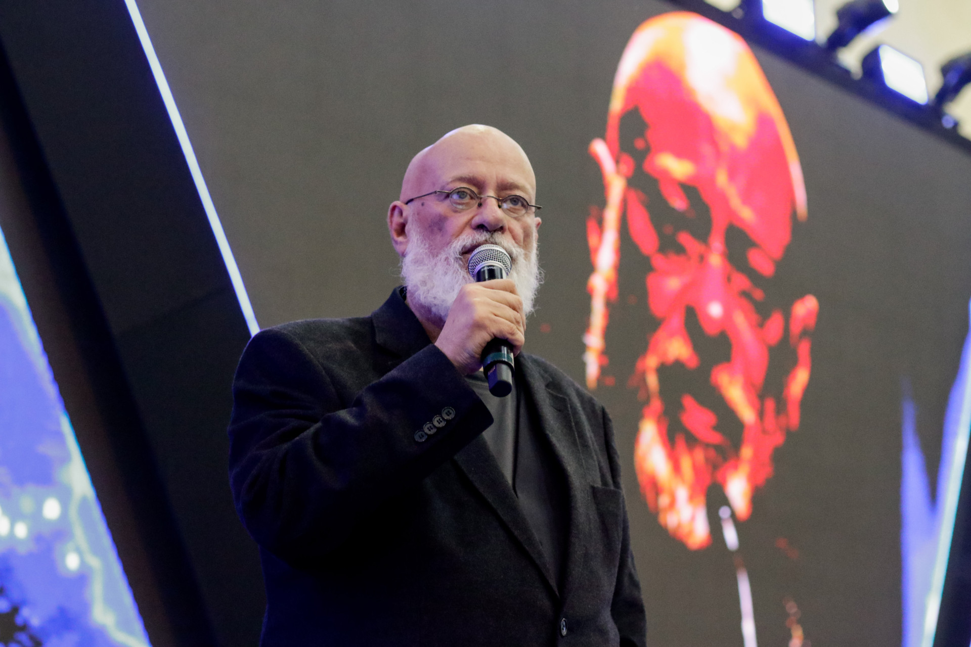 FORTALEZA, CEARÁ, BRASIL,25-09-2025: Páginas Azuis com Luiz Felipe Pondé. (Foto: Samuel Setubal/ O Povo) (Foto: Samuel Setubal)