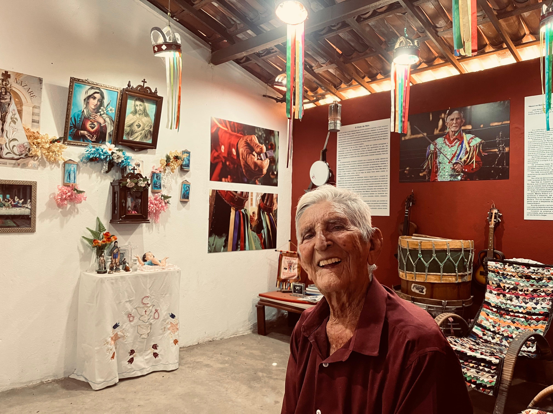 Museu Casa do Mestre Aldenir, inaugurado em 2024, reconhece legado dos reisados do Cariri 