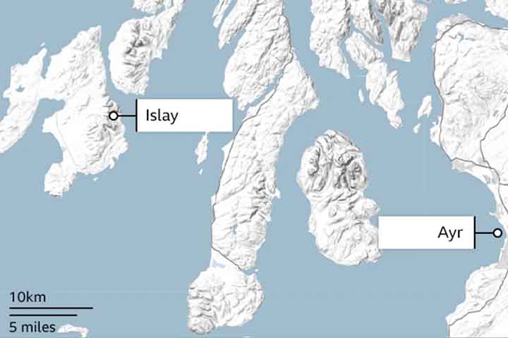 Islay, conhecida como a “Rainha das Hébridas”, é a quinta maior ilha da Escócia e uma das mais importantes do arquipélago das Hébridas Internas.