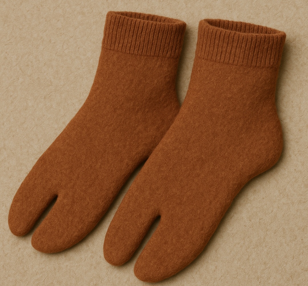 Na Grécia e em Roma, já se usavam as chamadas udones e soccus, coberturas de lã ou feltro que garantiam maior conforto sob as sandálias. Eram peças funcionais, mas também ligadas a status, pois os mais ricos podiam ter materiais mais refinados.