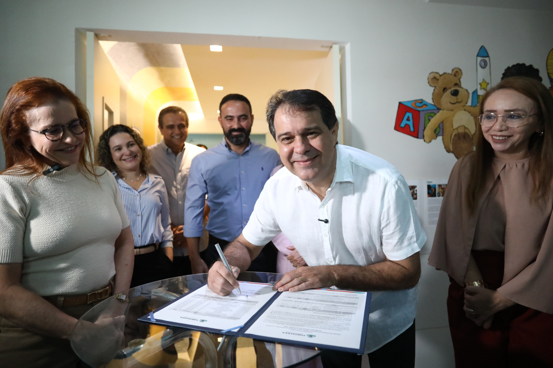 FORTALEZA-CE, BRASIL,02.10.2025: Prefeitura de Fortaleza assina contrato que ofertará serviço de reabilitação visual.  (Fotos Fabio Lima)