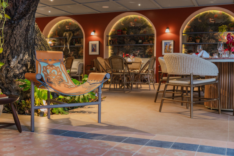  Espaços da Casa Cor 2025. Na foto, o espaço "Restaurante Mayú", da arquiteta Ana Virgínia Furlani 