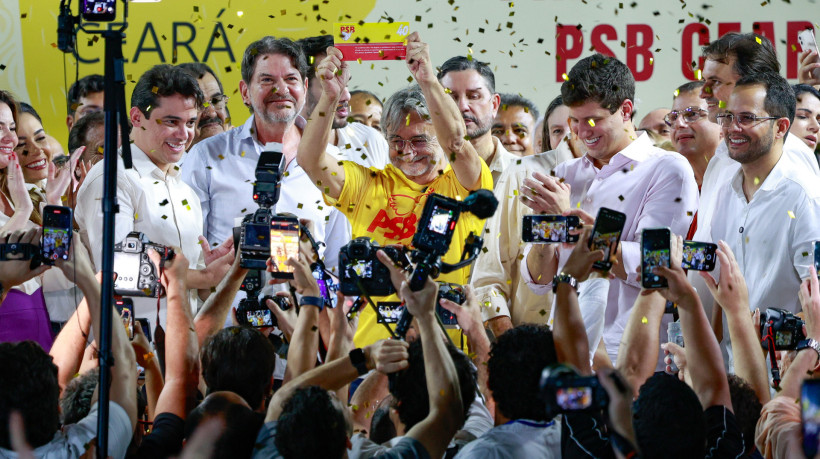 ￼PSB ampliou vantagem no número de prefeituras no Ceará