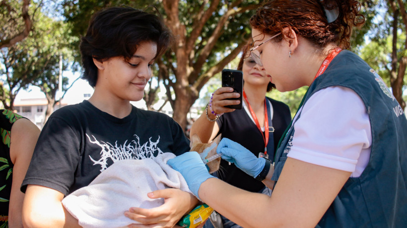 imagem de apoio ilustrativo (foto de 16/9/2025) 2&deg; Dia D de vacina&ccedil;&atilde;o antirr&aacute;bica ocorre neste s&aacute;bado, 8, e visa garantir imuniza&ccedil;&atilde;o de c&atilde;es e gatos a partir dos 3 meses de idade 