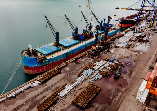 Porto do Pec&eacute;m &eacute; a principal portal de sa&iacute;da de produtos do Cear&aacute; com destino &agrave; Uni&atilde;o Europeia