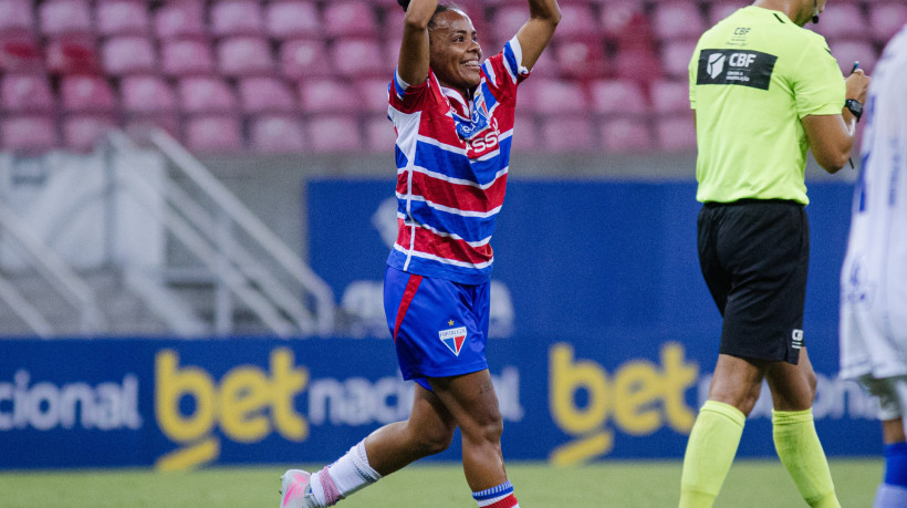 O Fortaleza conquistou a classifica&ccedil;&atilde;o para a final da Copa Maria Bonita com gol de Nat&aacute;lia. 