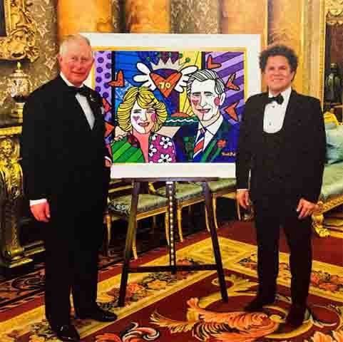 Em sua carreira, Britto produziu obras para diversas personalidades, como Michael Jackson, Pelé, Madonna, Arnold Schwarzenegger e o Rei Charles, do Reino Unido.
