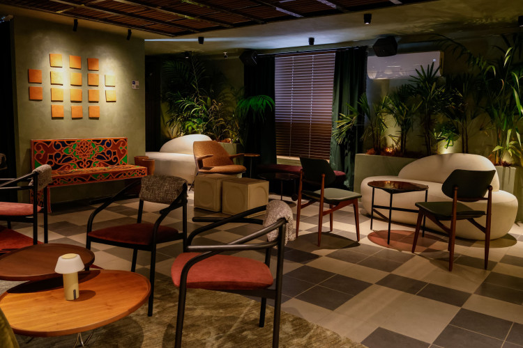 O Bar Secreto na CasaCor Ceará 2025, assinado pela arquiteta Juliana Dias