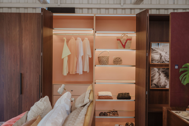 FORTALEZA-CE, BRASIL, 07-10-2025: Casa Cor 2025. Na foto, o espaço"Casa Brisa", da arquiteta Renata Rolim. (Foto: Fernanda Barros/O Povo)