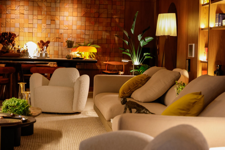 FORTALEZA, CE, BRASIL, 07-10-2025: o-lar-alem-do-mar. Casa Cor Ceará. (Foto:Aurelio Alves / Jornal O POVO)