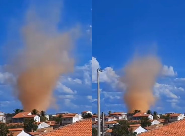 Segundo a Funceme, isso ocorre devido ao encontro das massas de ar quente com as massas de ar frio 