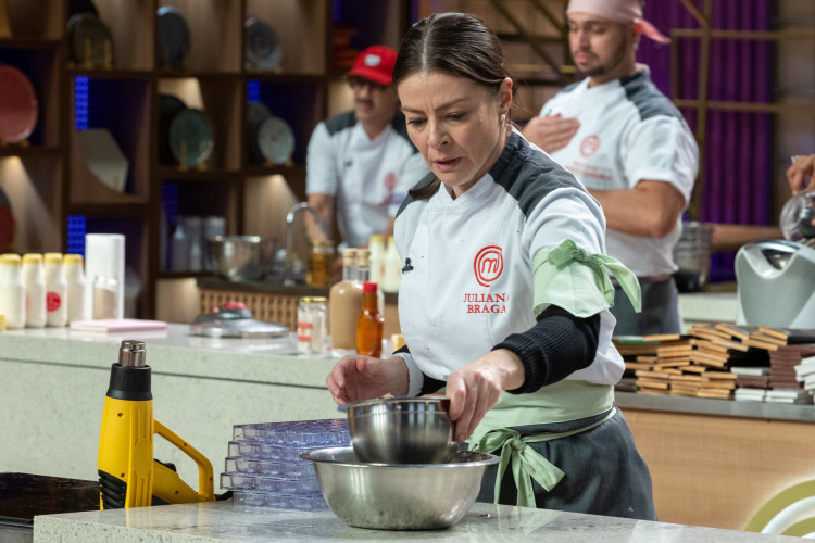 Juliana foi a confeiteira eliminada do episódio desta semana 