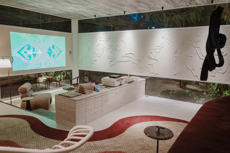CasaCor Ceará 2025. Na foto, o espaço "Casa Vida&Arte", da arquiteta Gabriela Picanço 