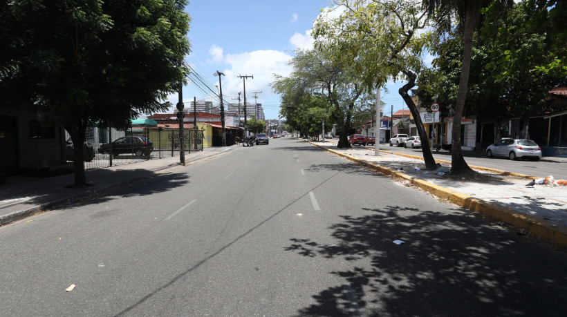 Trechos onde ser&aacute; implantado corredor para motos na avenida Humberto Monte