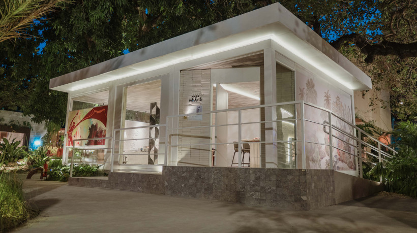 CasaCor Ceará 2025. Na foto, o espaço "Casa Vida&Arte", da arquiteta Gabriela Picanço 