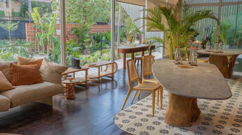 Na foto, o espaço "Casa Brisa", da arquiteta Brenda Rolim 