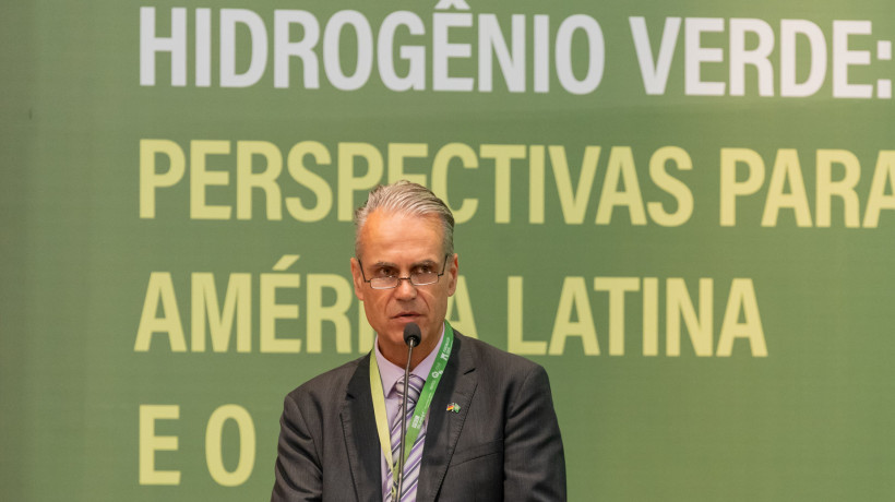 Jochen Quinten, diretor nacional da GIZ, está em Fortaleza para evento sobre hidrogênio verde