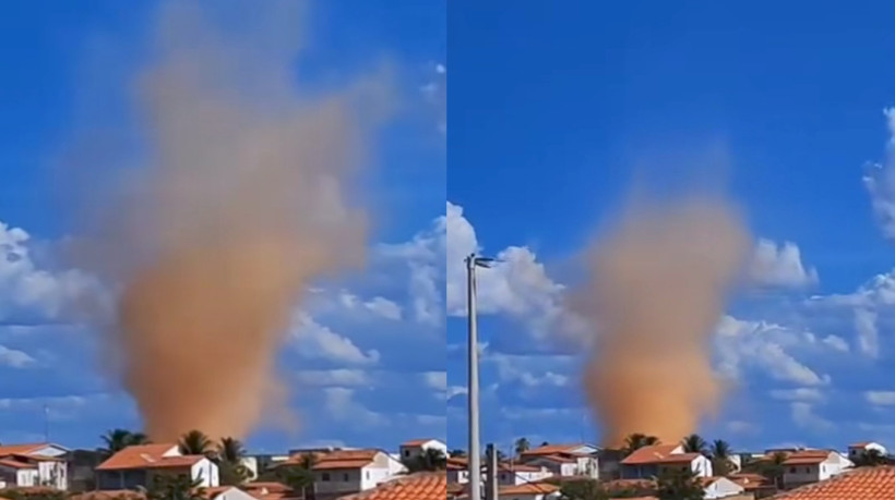 Segundo a Funceme, isso ocorre devido ao encontro das massas de ar quente com as massas de ar frio